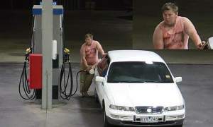 High Resolution CCTV Example of an Alleged Petrol Drive Off 